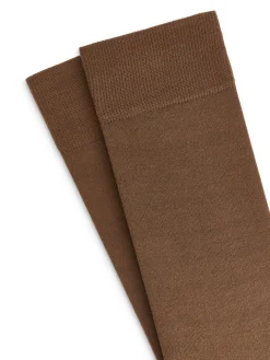 Mercerised Cotton Socks Plain