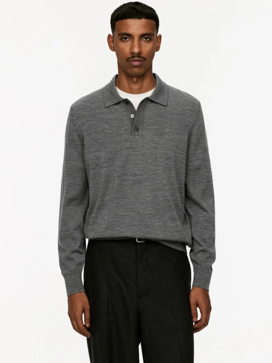 Merino Polo Jumper