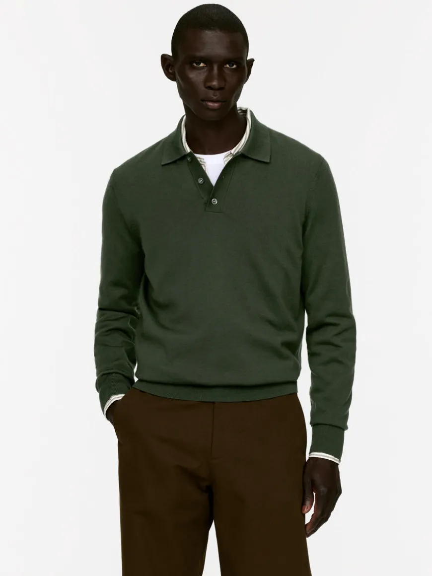 Merino Polo Jumper