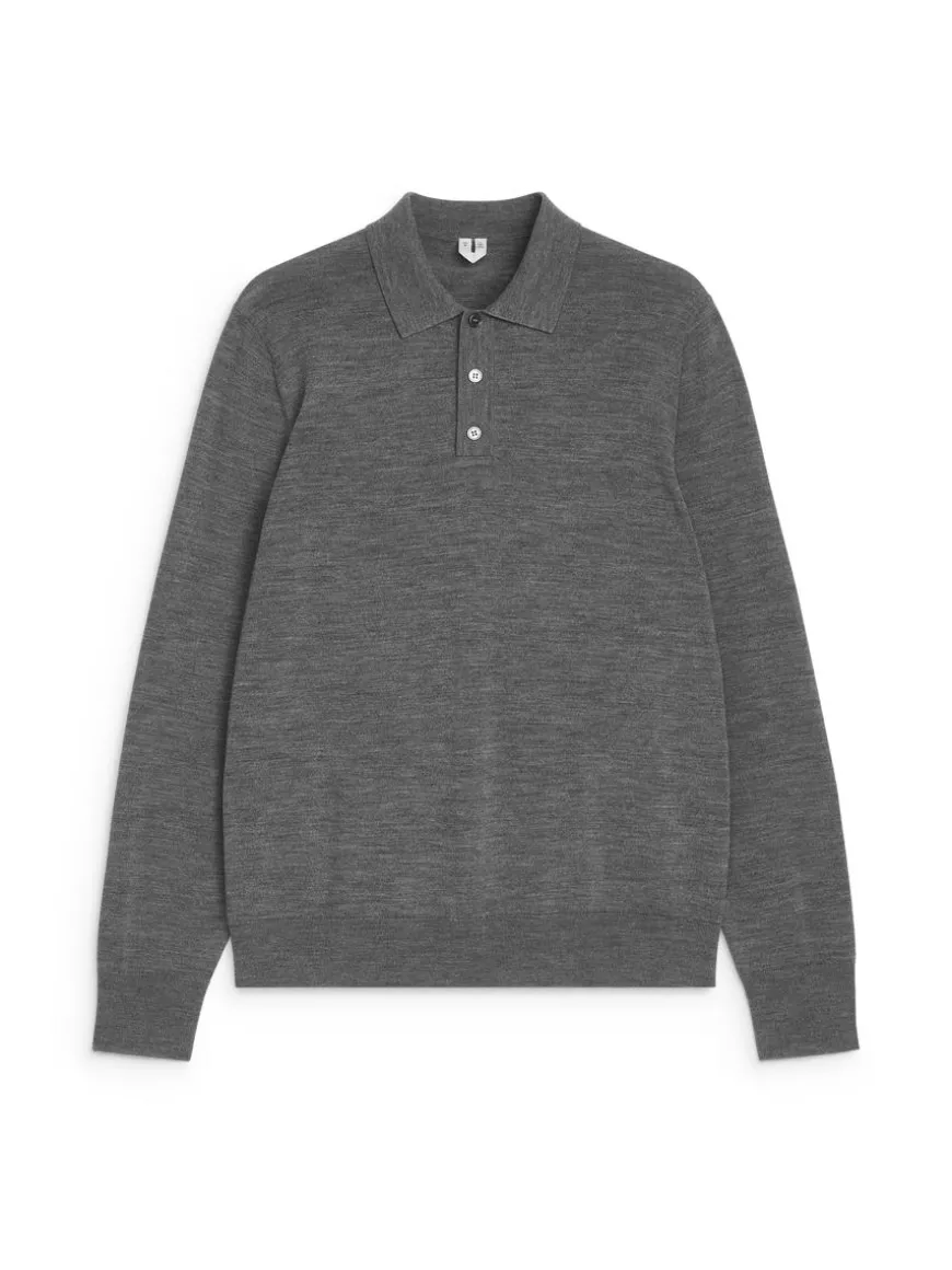 Merino Polo Jumper