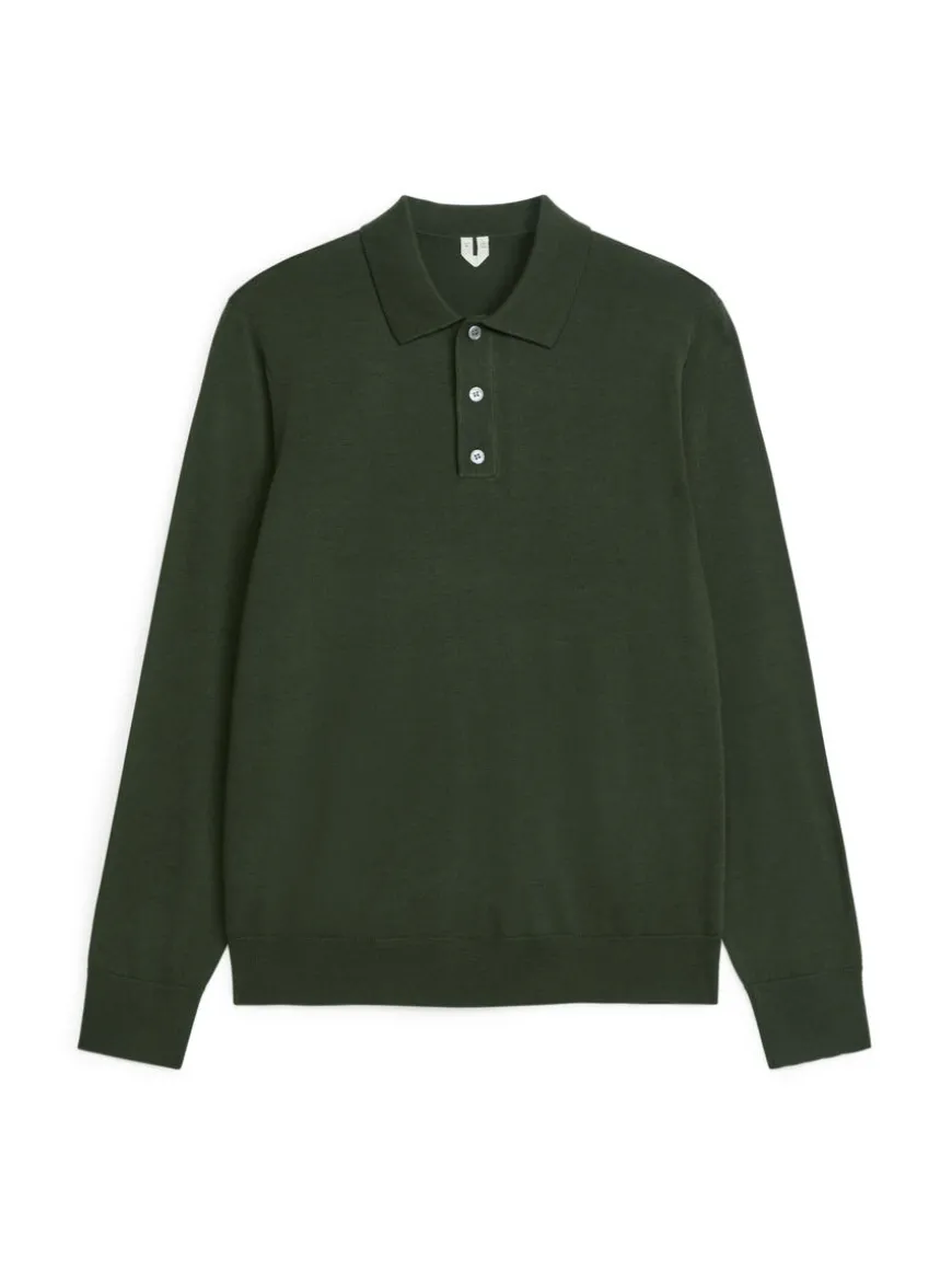 Merino Polo Jumper