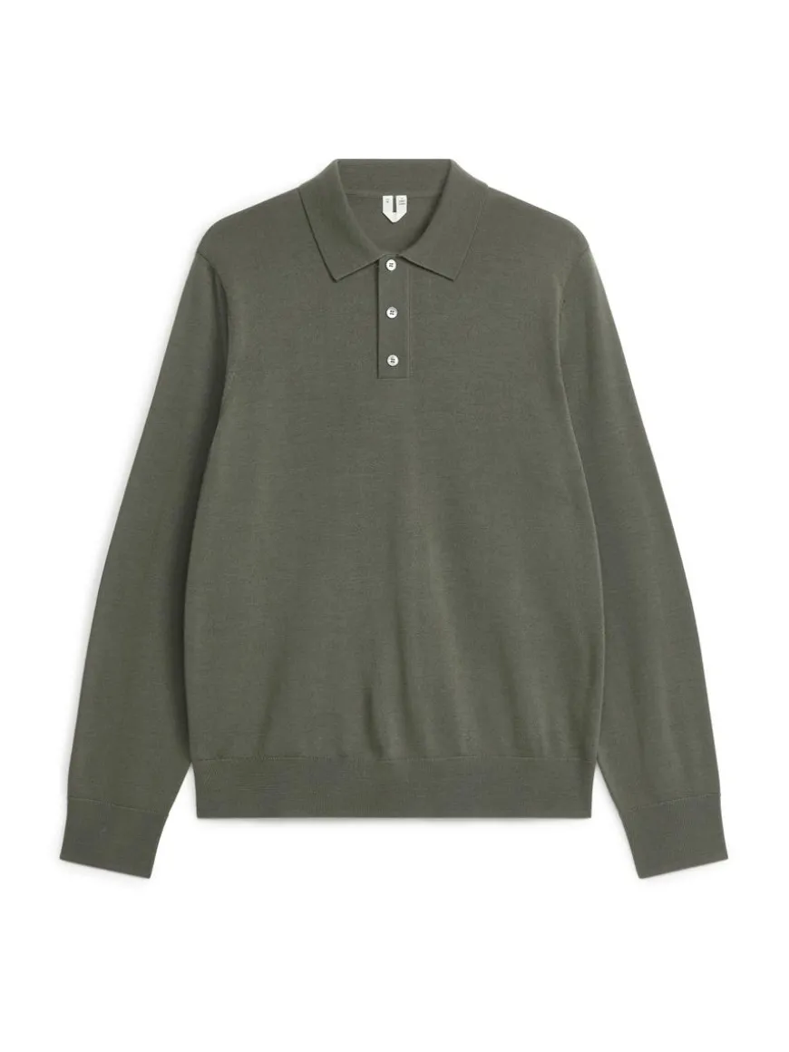 Merino Polo Jumper