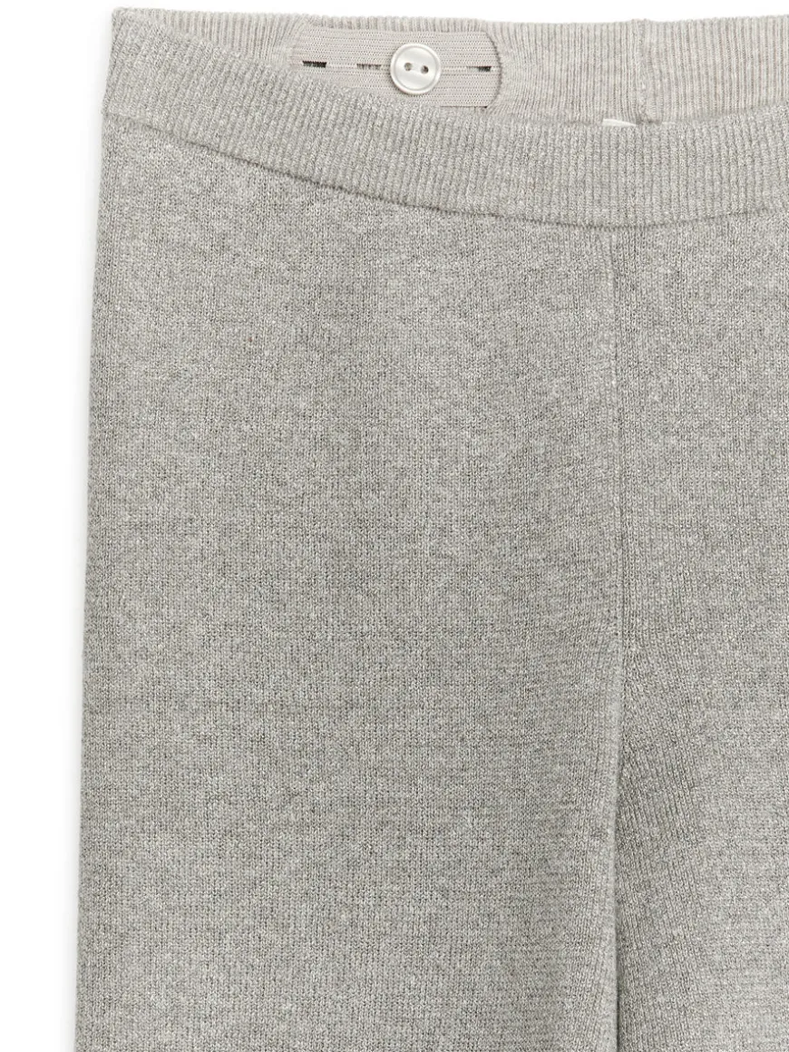 Metallic Frill Trousers