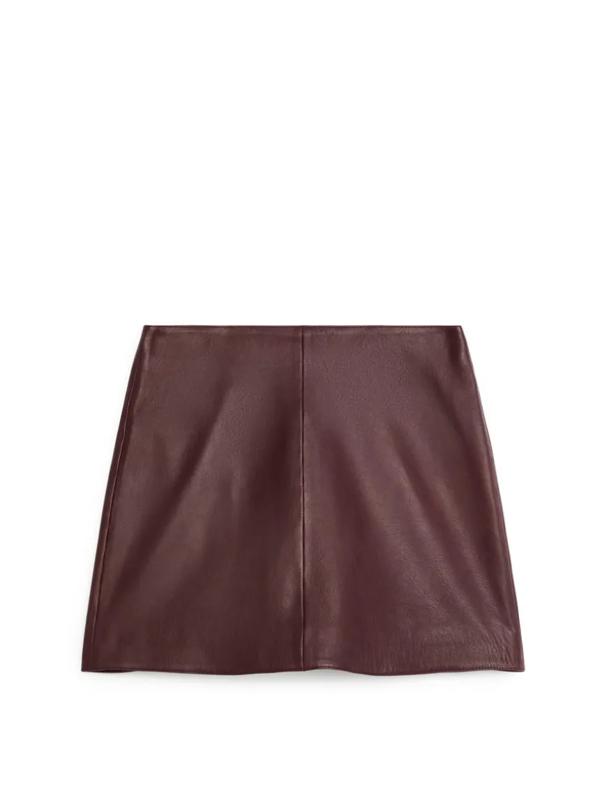 Mini Leather Skirt