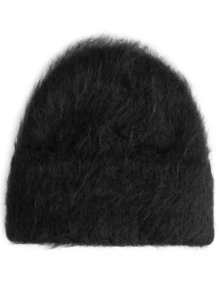 Mohair-Wool Blend Beanie