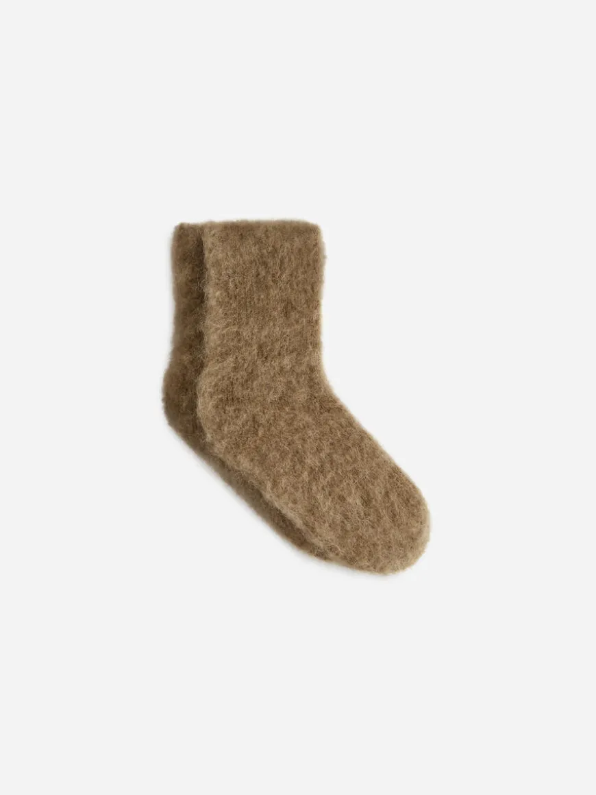 Mohair-Wool Blend Socks