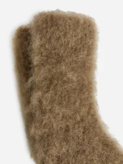 Mohair-Wool Blend Socks