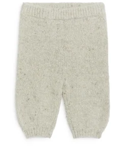 Neps Wool -Blend Trousers