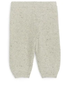 Neps Wool -Blend Trousers