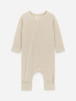 Newborn Smooth Rib Pyjama