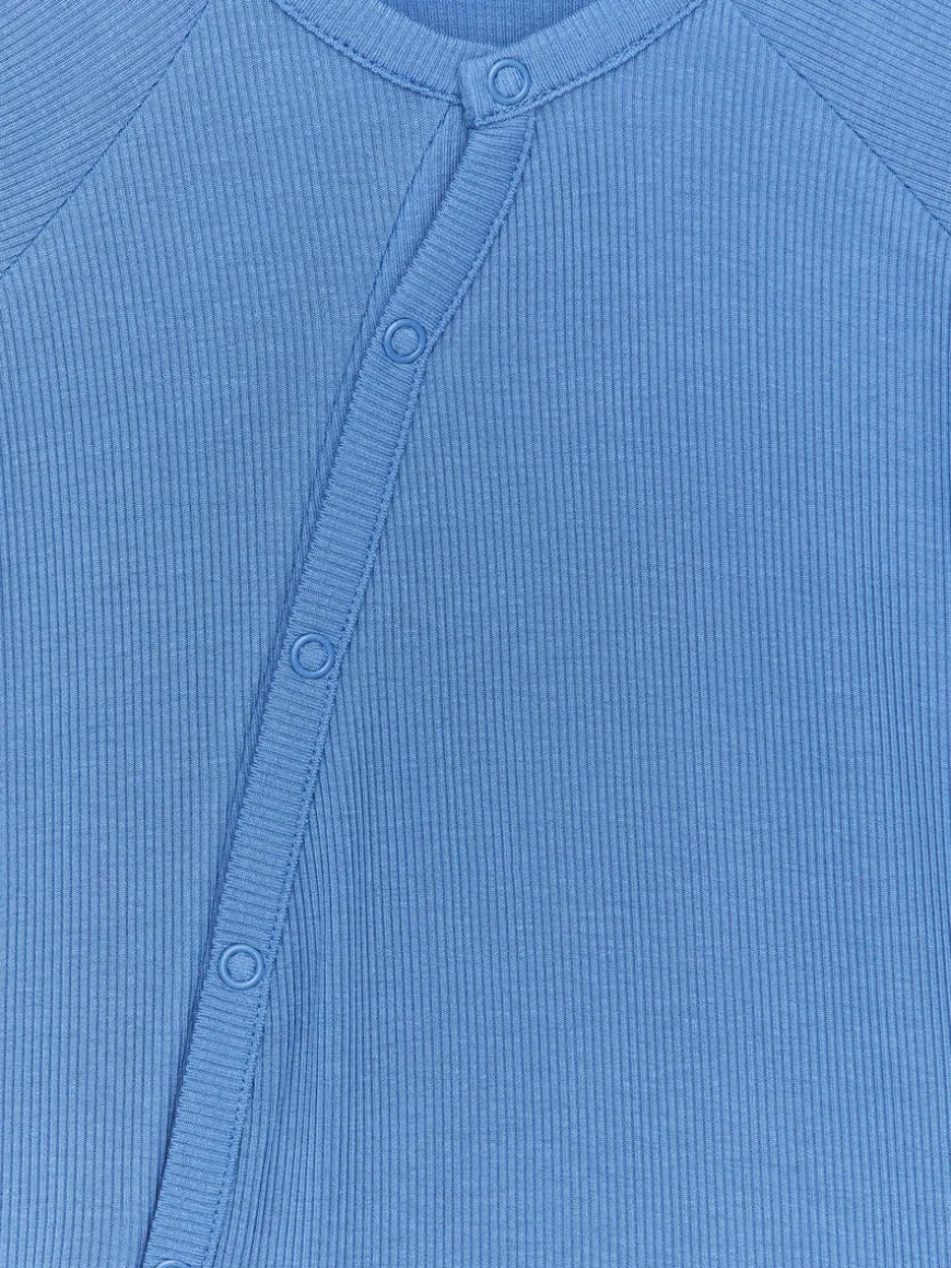 Newborn Smooth Rib Pyjama