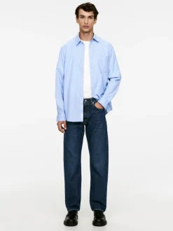 OCEAN Loose Straight Jeans