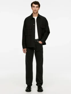 OCEAN Loose Straight Jeans