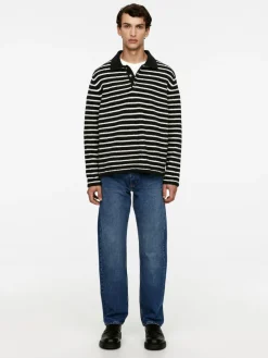 OCEAN Loose Straight Jeans