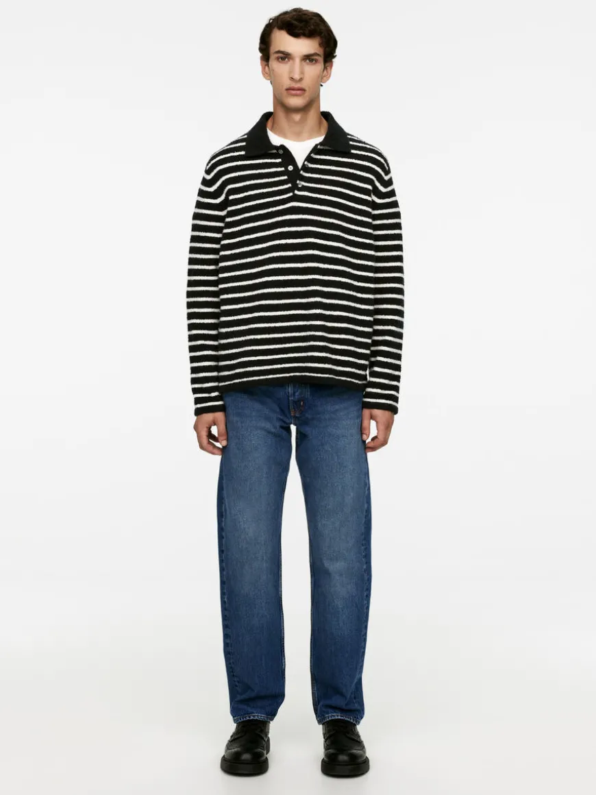 OCEAN Loose Straight Jeans