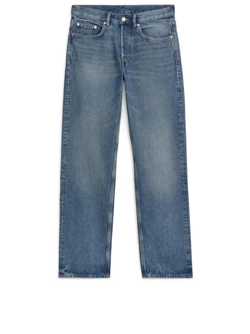 OCEAN Loose Straight Jeans