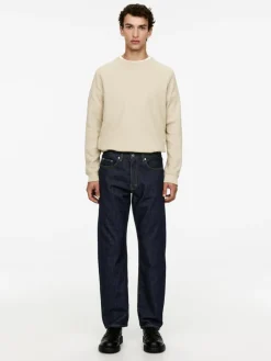 OCEAN Loose Straight Jeans