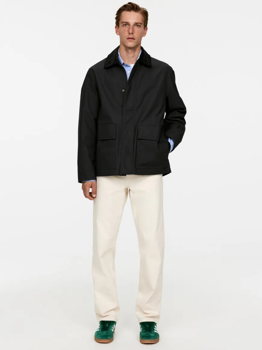 OCEAN Loose Straight Jeans