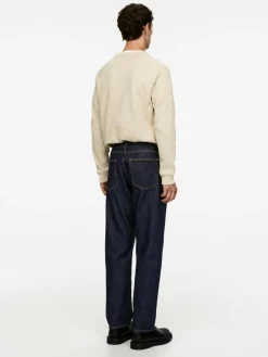 OCEAN Loose Straight Jeans