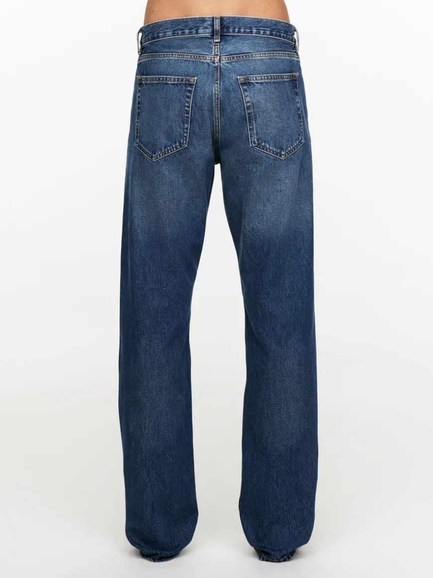 OCEAN Loose Straight Jeans