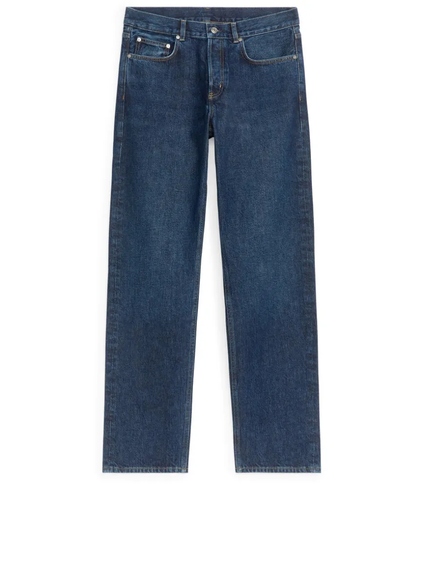 OCEAN Loose Straight Jeans