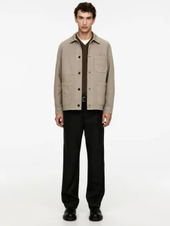 Overdyed Twill Overshirt