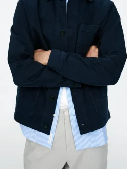 Overdyed Twill Overshirt