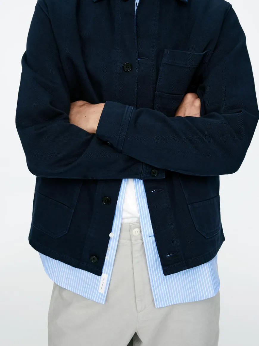 Overdyed Twill Overshirt