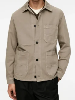 Overdyed Twill Overshirt