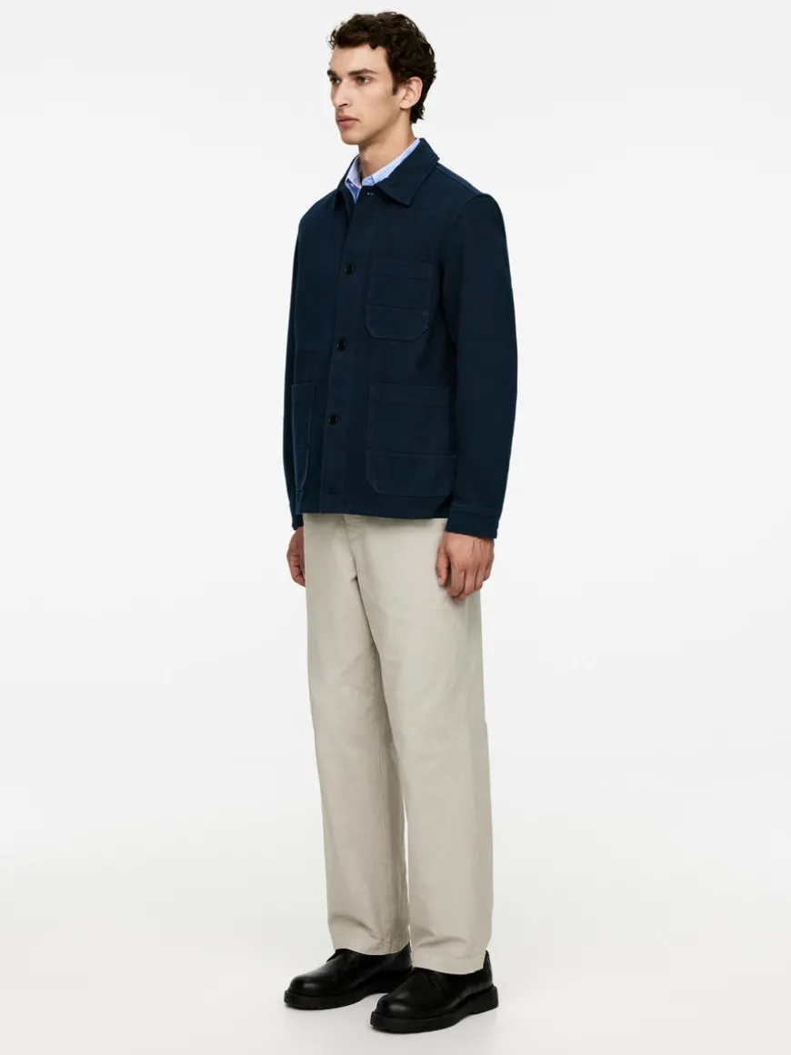 Overdyed Twill Overshirt