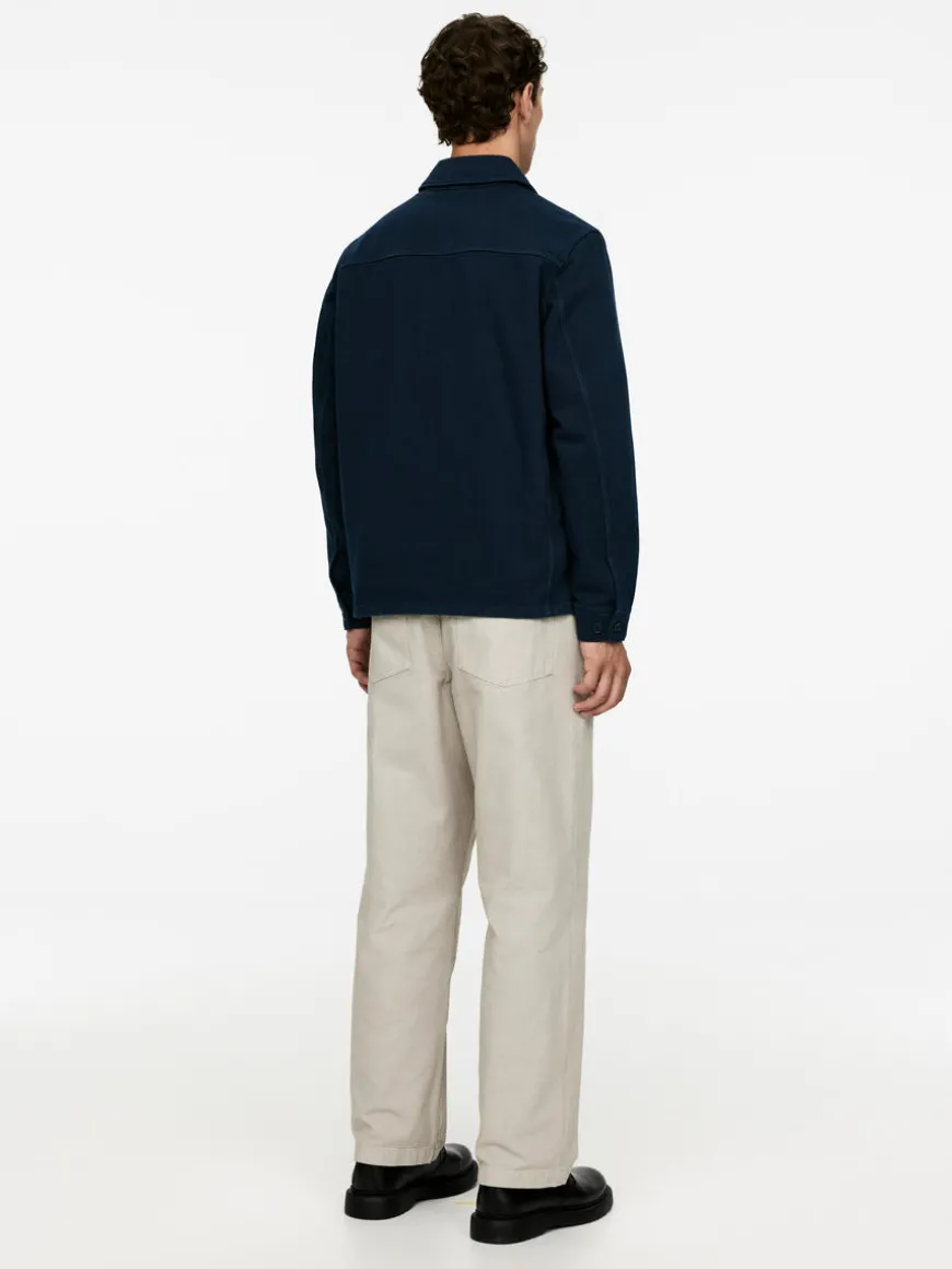 Overdyed Twill Overshirt