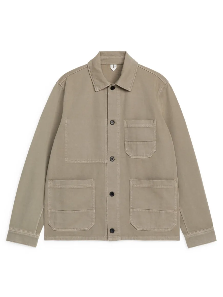 Overdyed Twill Overshirt