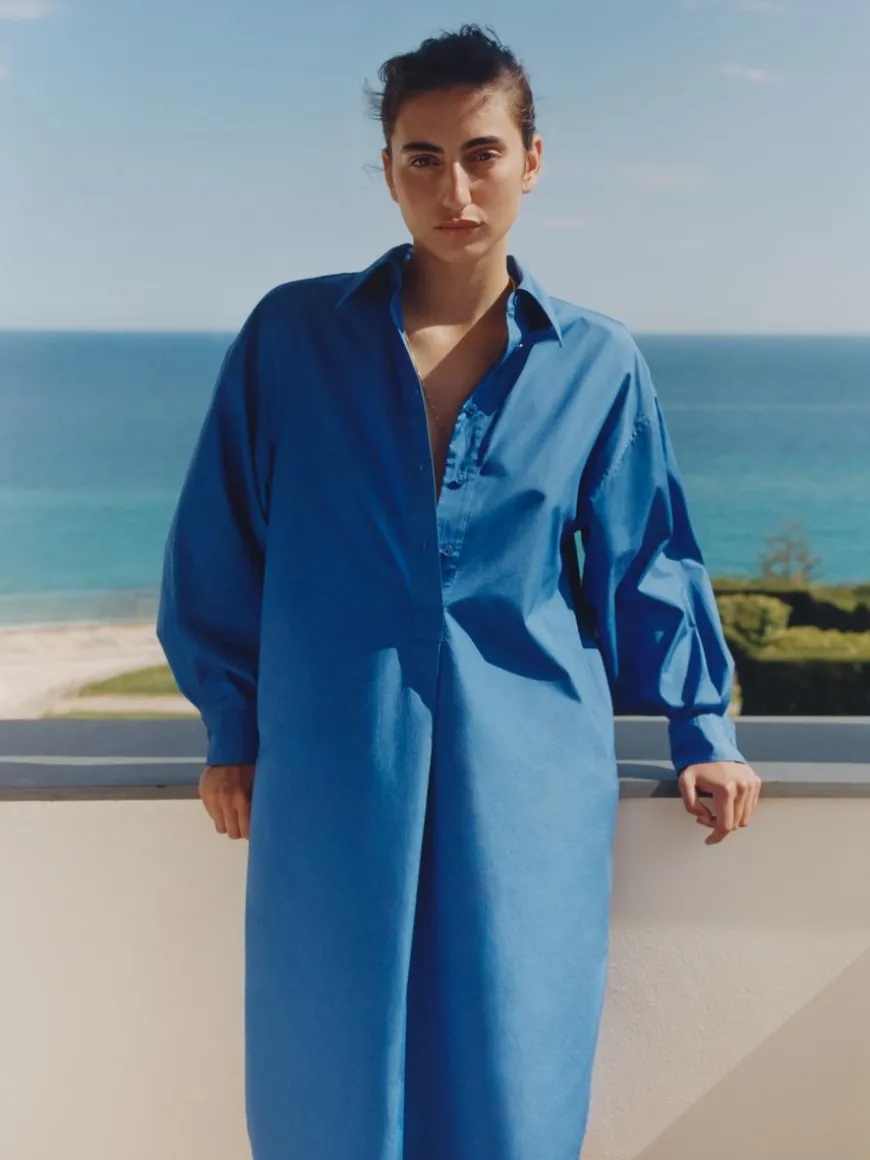 Oversize Shirt Dress