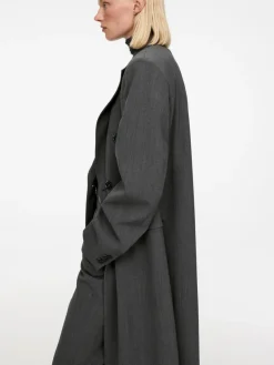 Oversized Double-Breasted Coat