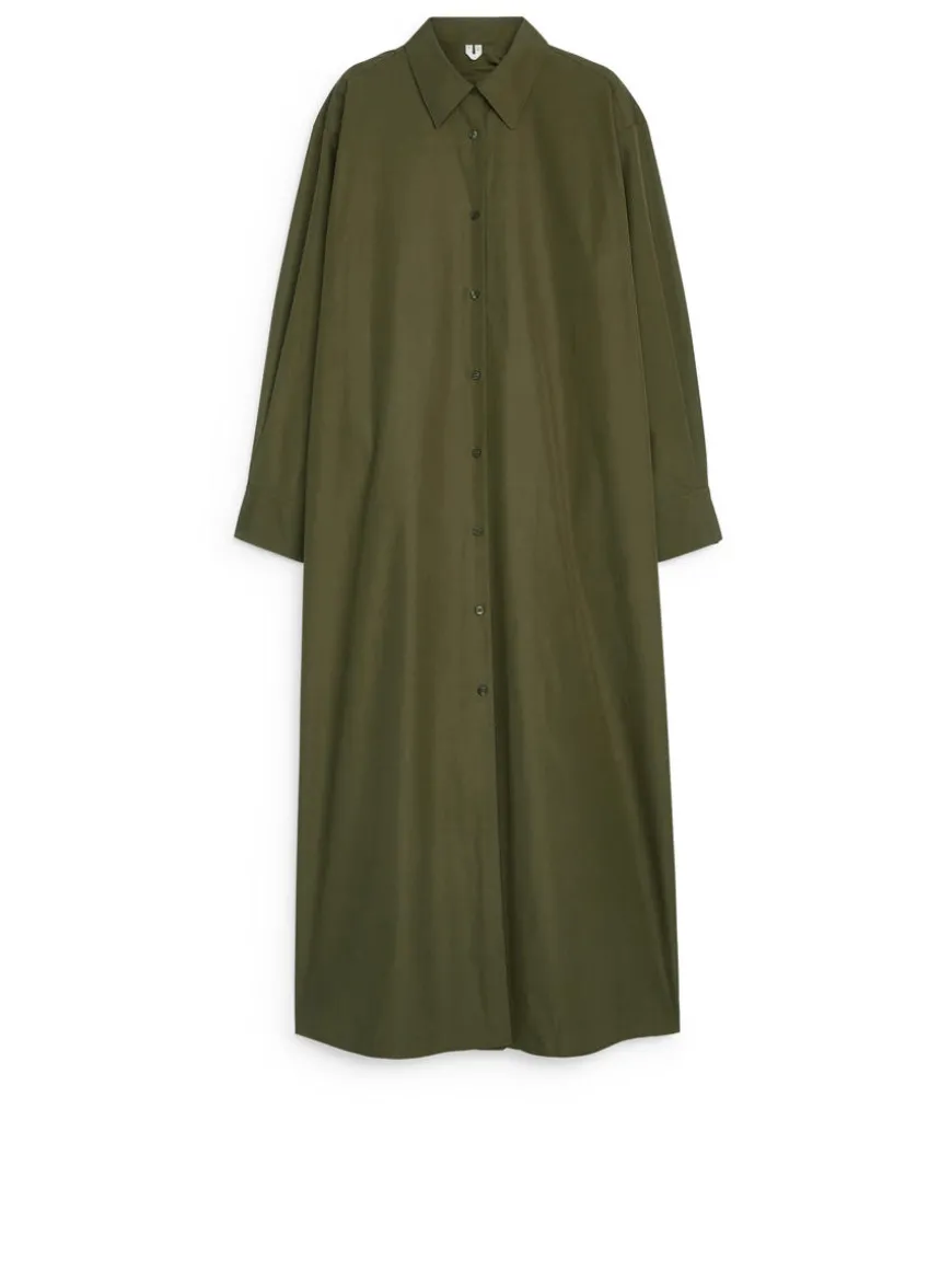 Oversized Shirt Dress