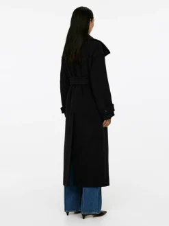 Oversized Wool-Blend Coat