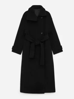 Oversized Wool-Blend Coat