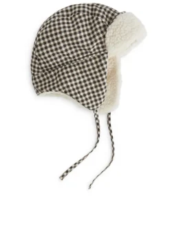 Pile-Lined Earflap Cap