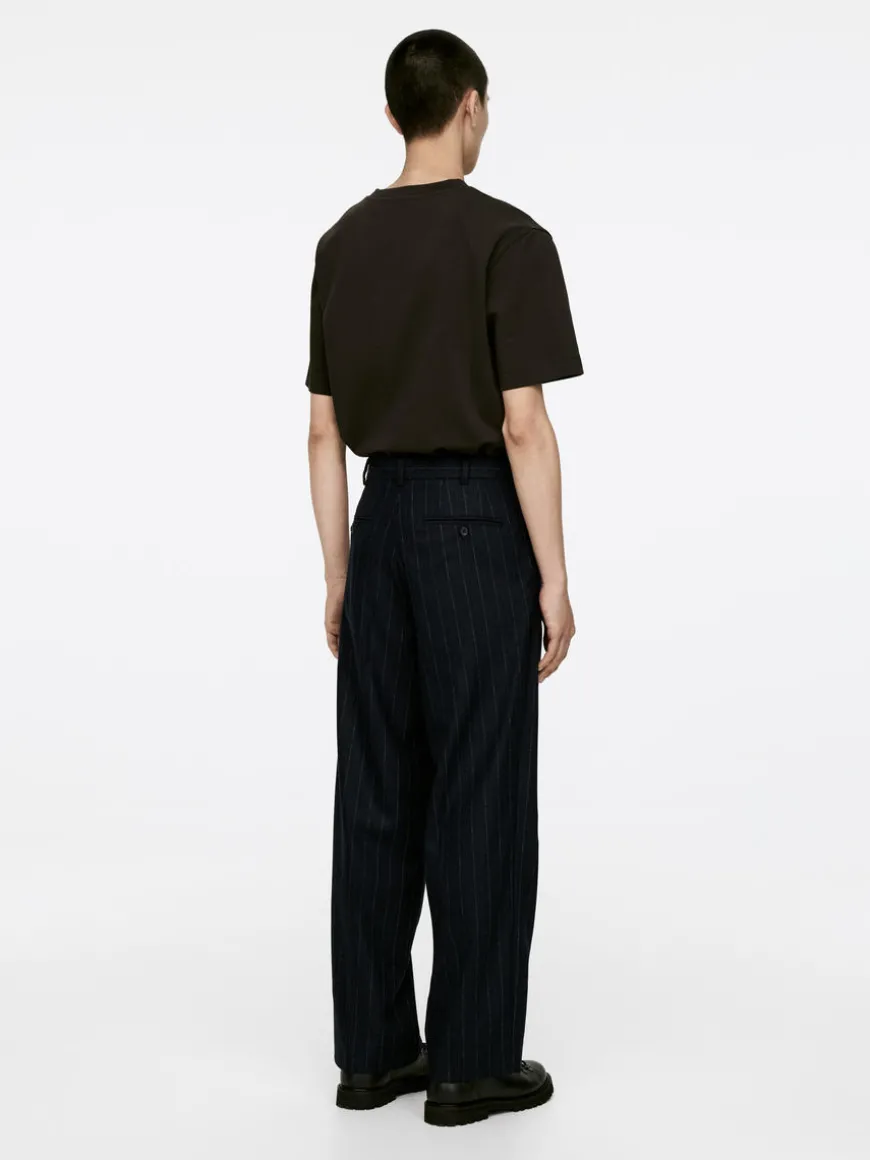 Pinstripe Trousers