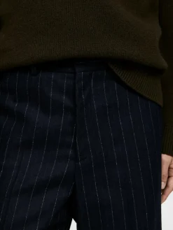 Pinstripe Trousers