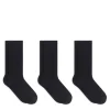 Plain Socks Set Of 3