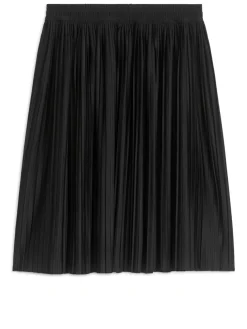 Pleated Midi Skirt