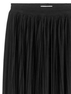Pleated Midi Skirt