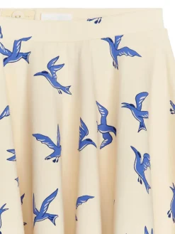 Printed Jersey Skirt