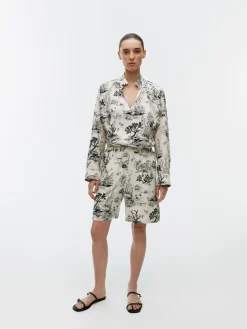 Printed Pull-On Shorts