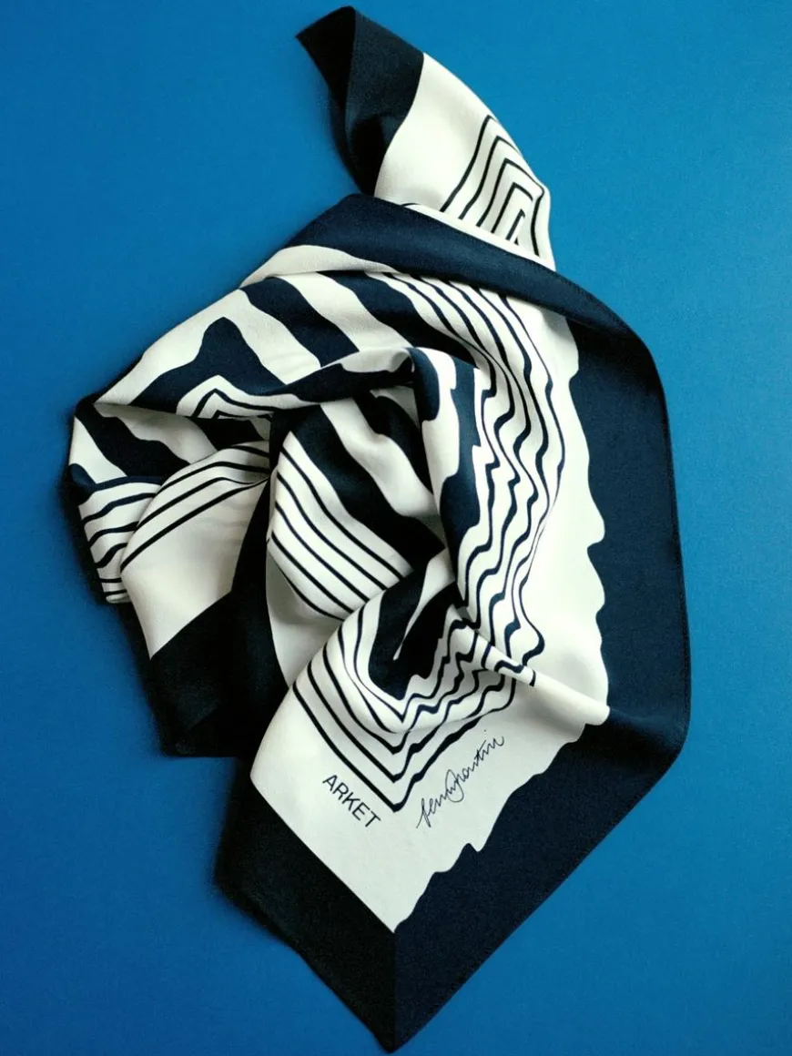 Printed Silk Scarf