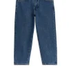 Pull-On Denim Trousers
