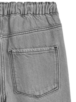 Pull-On Denim Trousers