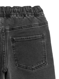 Pull-On Denim Trousers