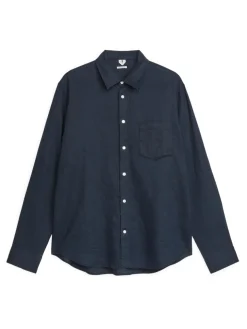 Regular-Fit Linen Shirt